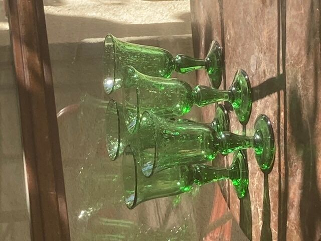 Set of 6 glasses of Biot