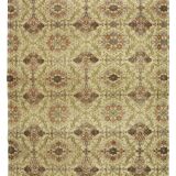 One-of-a-kind turkish handwoven vintage rug - rustic vintage charm 275x 147 cm