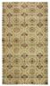 One-of-a-kind turkish handwoven vintage rug - rustic vintage charm 275x 147 cm