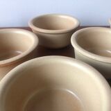 Natural stoneware cups