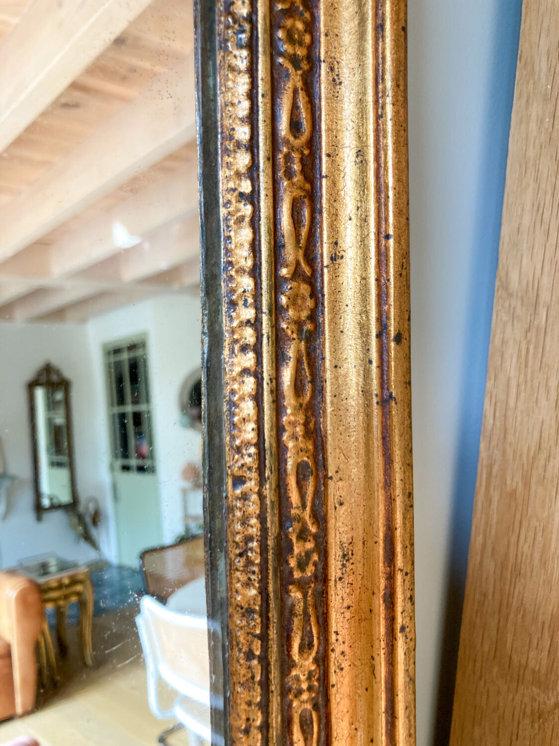 Miroir doré