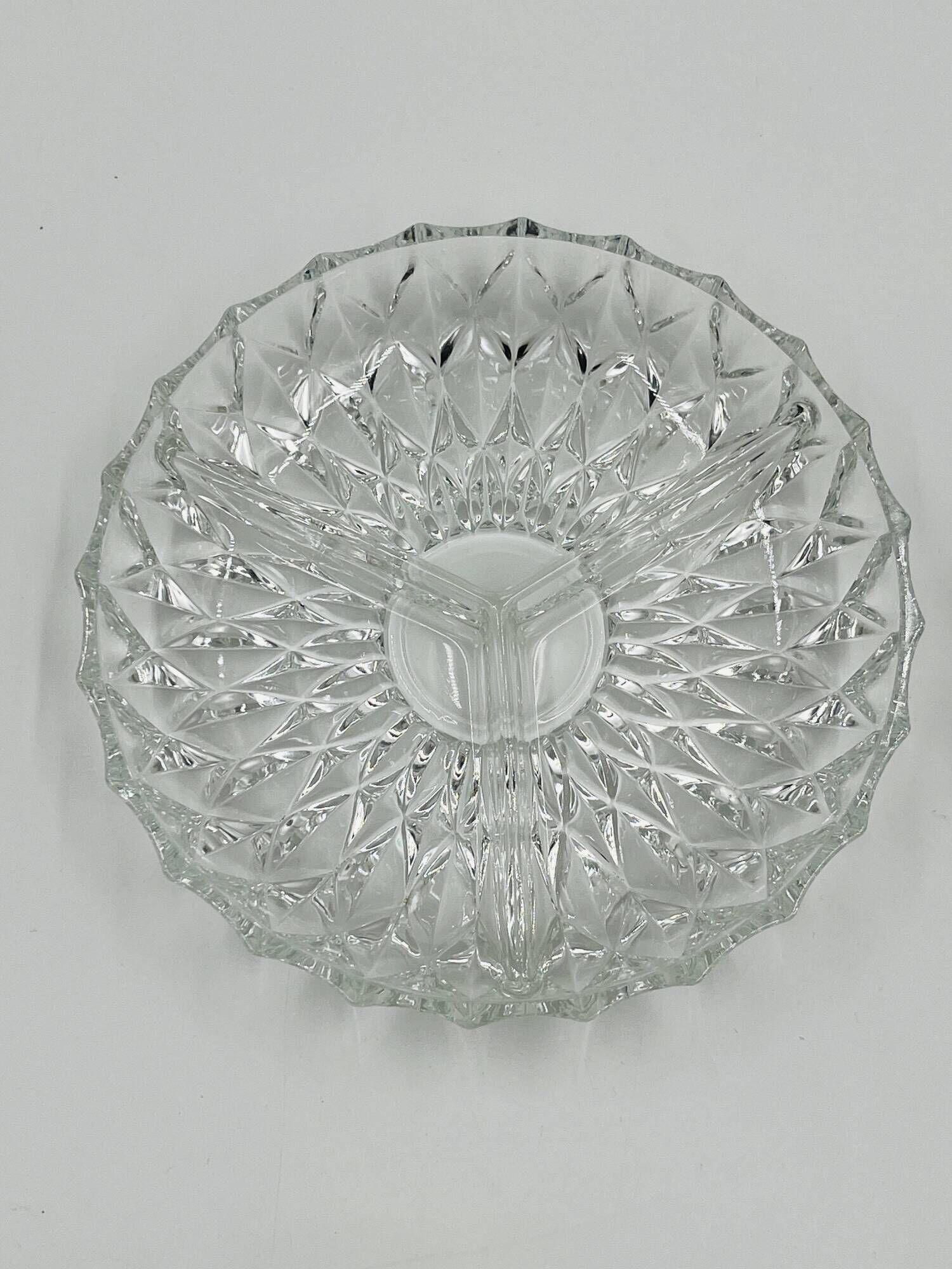 Plat Apéritif Vintage en Verre