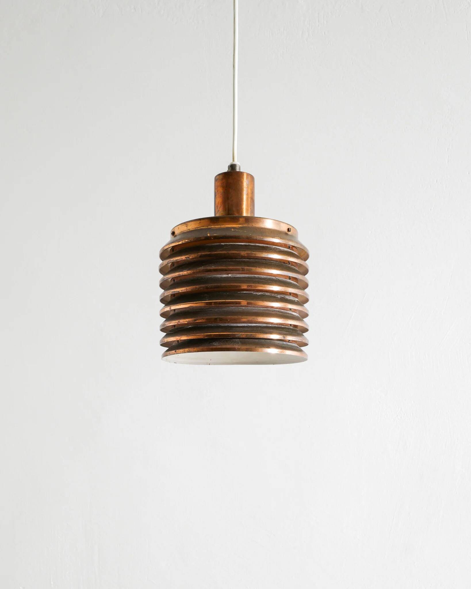 Swedish Mid Century Copper Pendant by Hans-Agne Jakobsson, 1960s