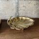 Empty pocket scallop in brass from the 50s