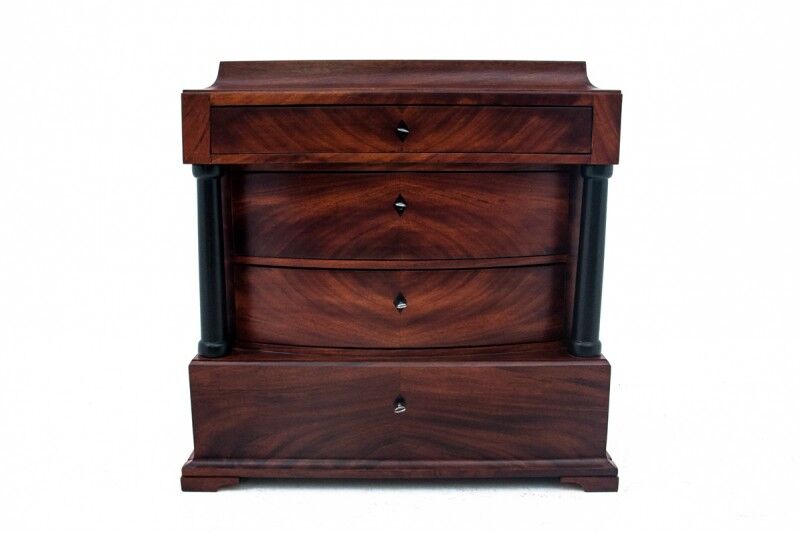 Antique chest of drawers, Northern Europe, circa 1880. After renovation.