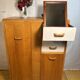 Rare Vintage G-Plan E. Gomme Oak Compactum Gentleman’s Wardrobe c.1950–1960