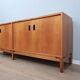 Vintage oak sidebaord Italy 1960s