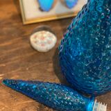 Turquoise blue Empoli decanter