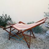 Foldable deck chair from the 1940s