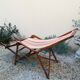 Foldable deck chair from the 1940s