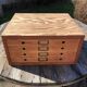 Apothecary cabinet solid raw wood