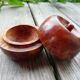 Lot d'objets en thuya