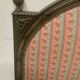 Louis XVI style bed in patinated beech, 20th century