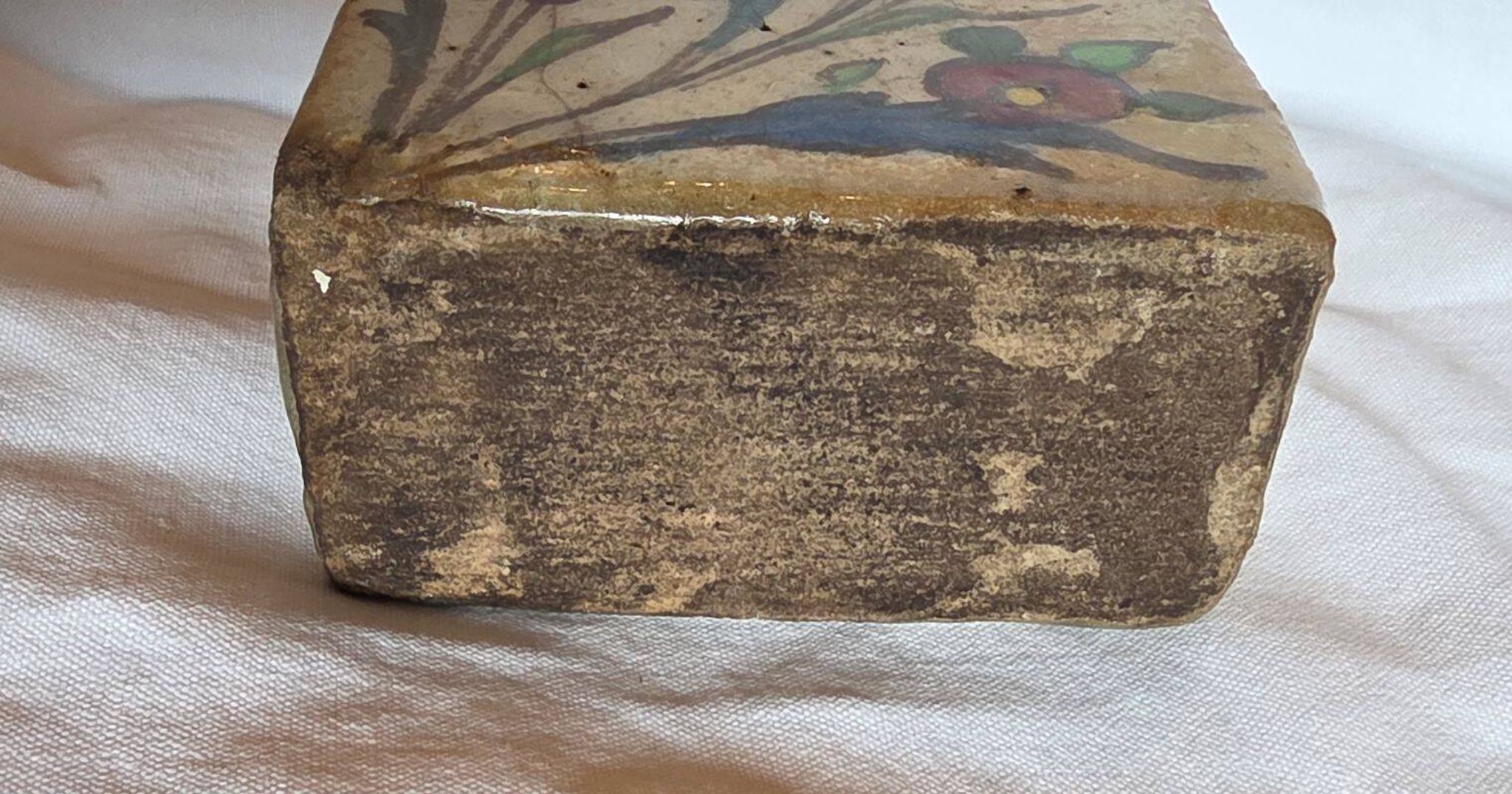 Flacon Iznik A Motifs Floraux XIXème