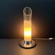 Esperia lamp in murano glass and chrome, italy 1970