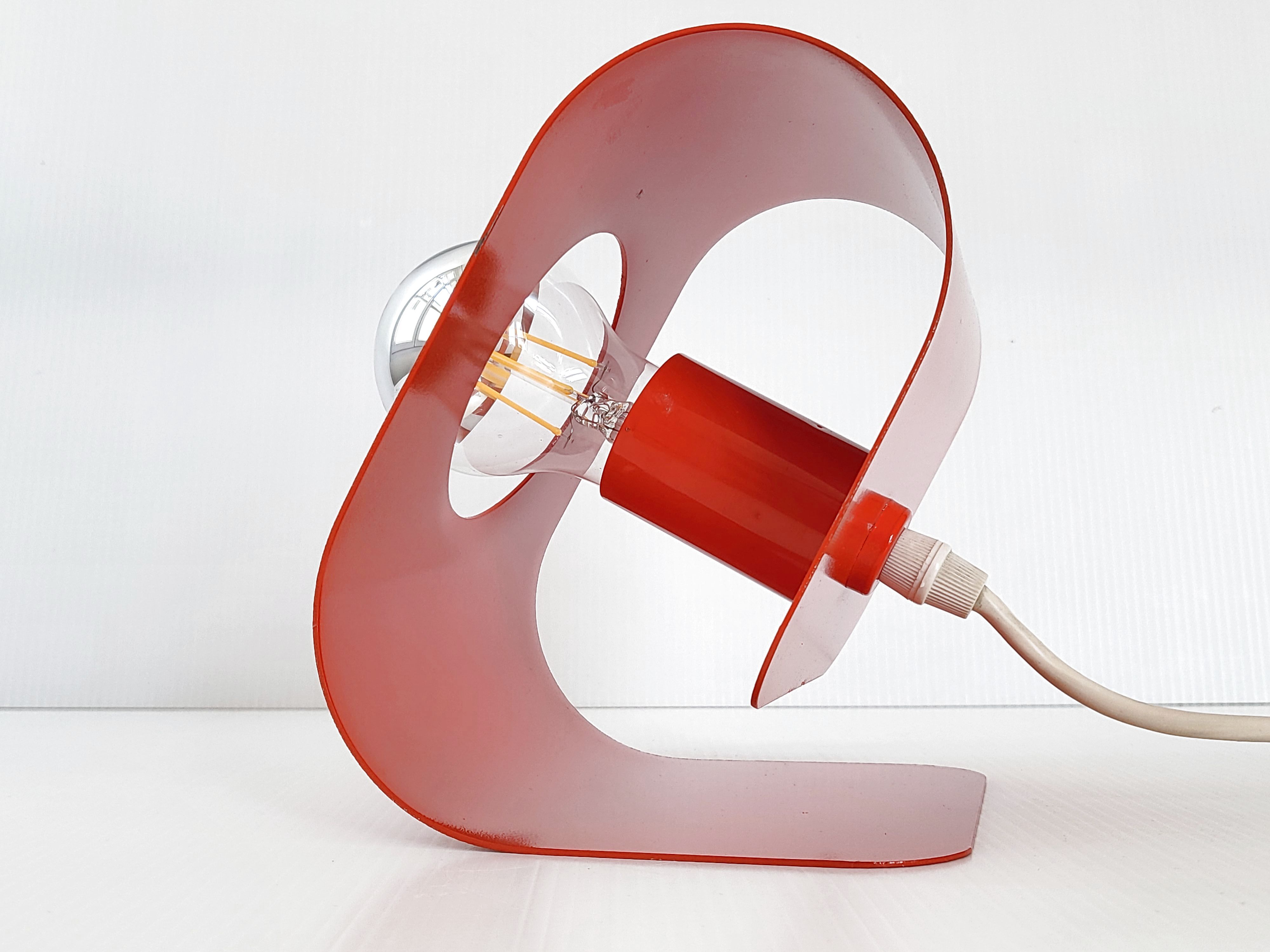 Vintage space age table lamp 1970