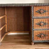 Bureau en osier