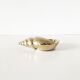 Vintage brass shell ashtray