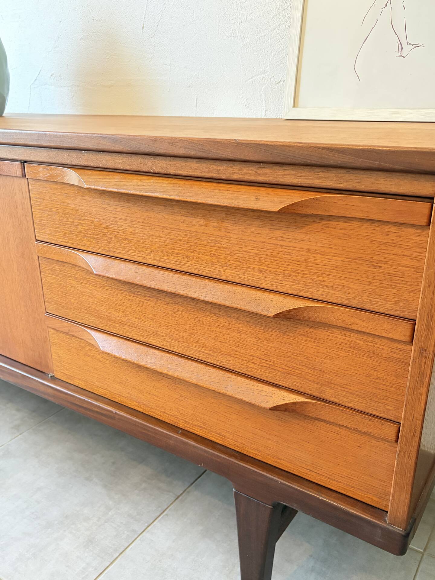 Vintage teak sideboard