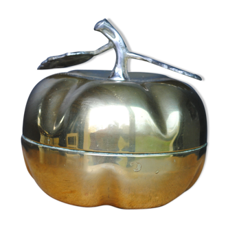 Box apple silver leaves