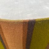 Brutalist Carved Wood Floor Lamp