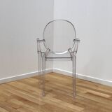 Pair of Louis Ghost chairs, Philippe Starck