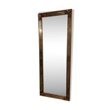 Mirror with a glazing bar