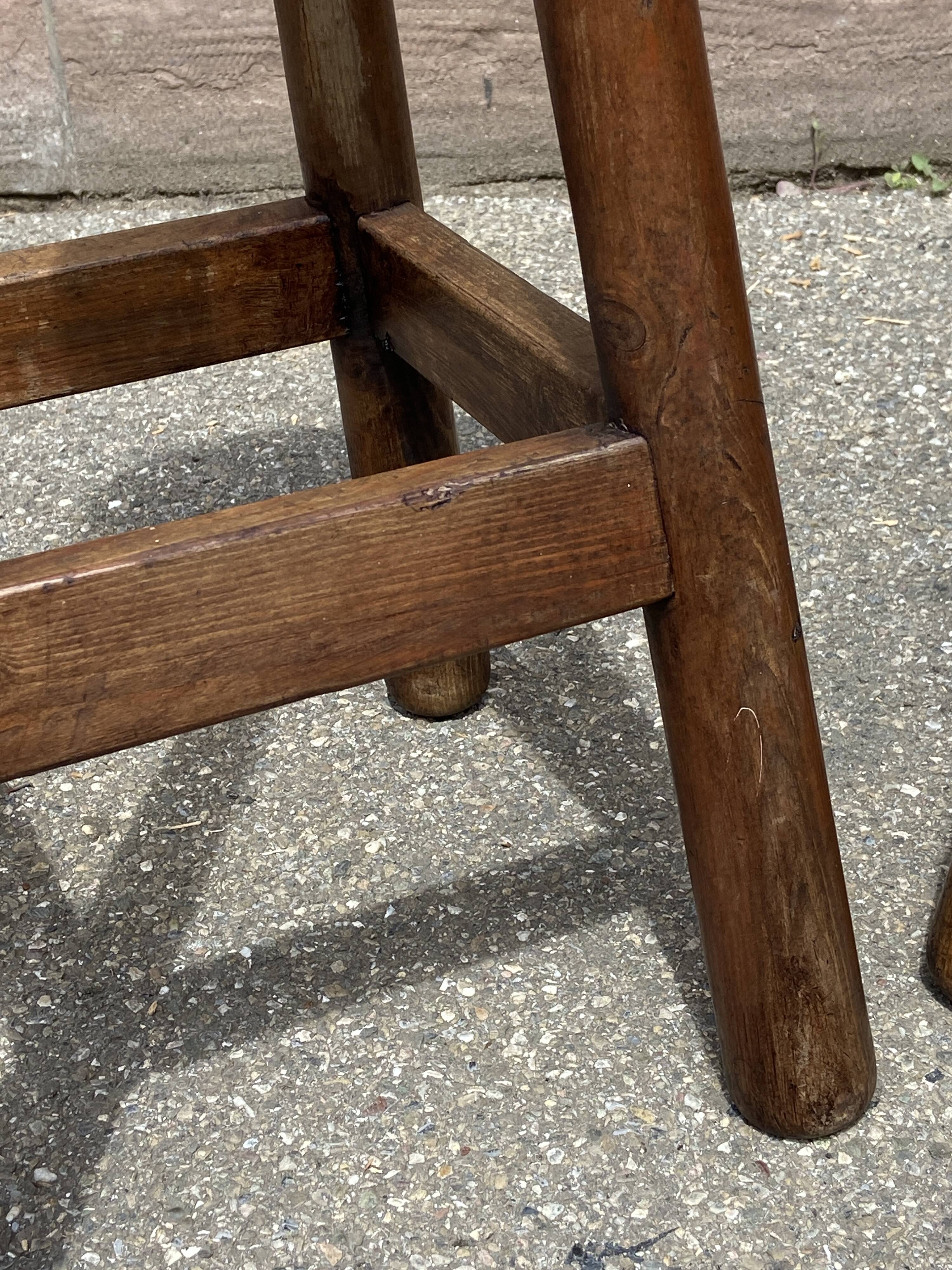 2 vintage bar stools