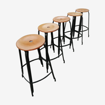 5 tabourets de bar Nicolle