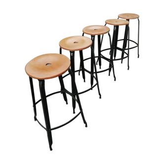 5 tabourets de bar Nicolle