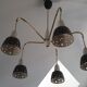 Modernist 1960s ceiling light