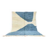 Tapis berbère fait main unique 2.5x1.5 m