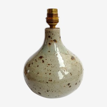 Lampe en grès Puisaye La Borne circa 1970