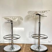 Tabouret haut mirima vintage assise tracteur