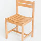 Solid beech chair designed by André Sornay - France, 1960s