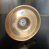 Gilded bronze candle holder