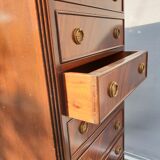 Georgian mahogany style english week planner