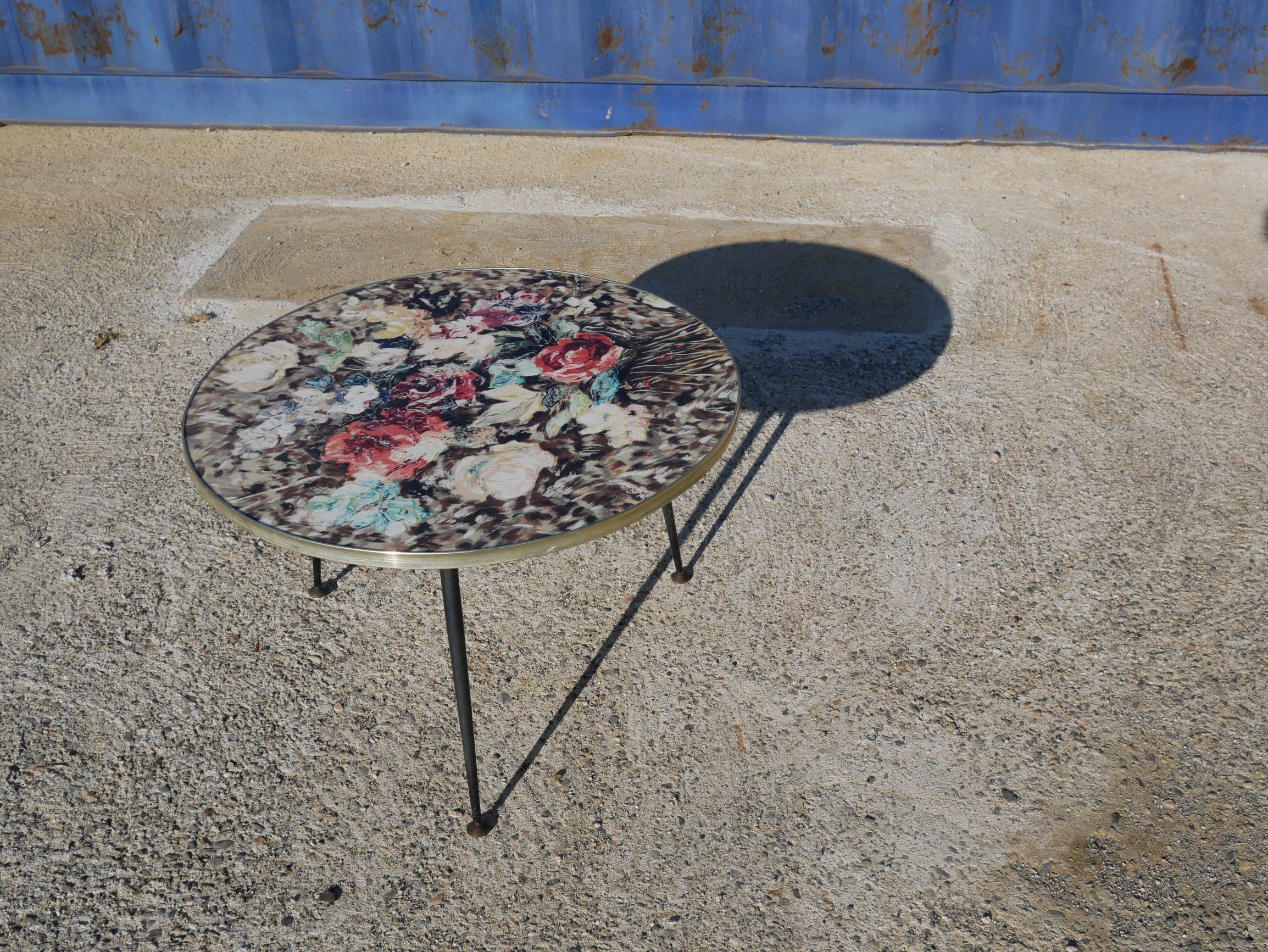 Table tripod / vintage side table