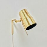 Scandinavian Brass Model V-324/2 Wall Light from Hans-Agne Jakobsson AB Markaryd, Sweden, 1960s