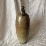 Old glazed stoneware jar - height: 50 cm