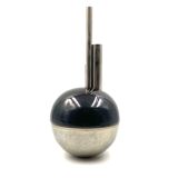 Mario Bertozzi, ceramic spherical vase, Marber Italy, 1970s