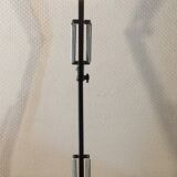 Large black Aluminor articulated desk lamp made in France vintage 1970