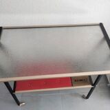 Vintage glass rolling service - 60s