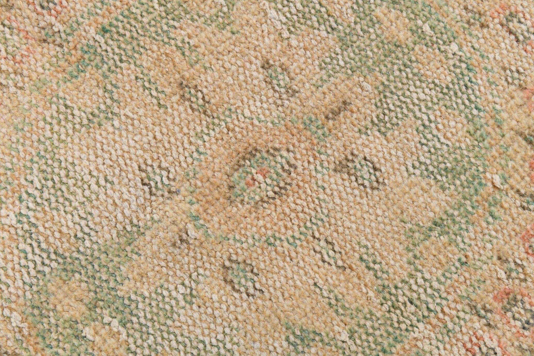 5x9 Soft Vintage Oushak Handmade Area Rug, 145x272 Cm