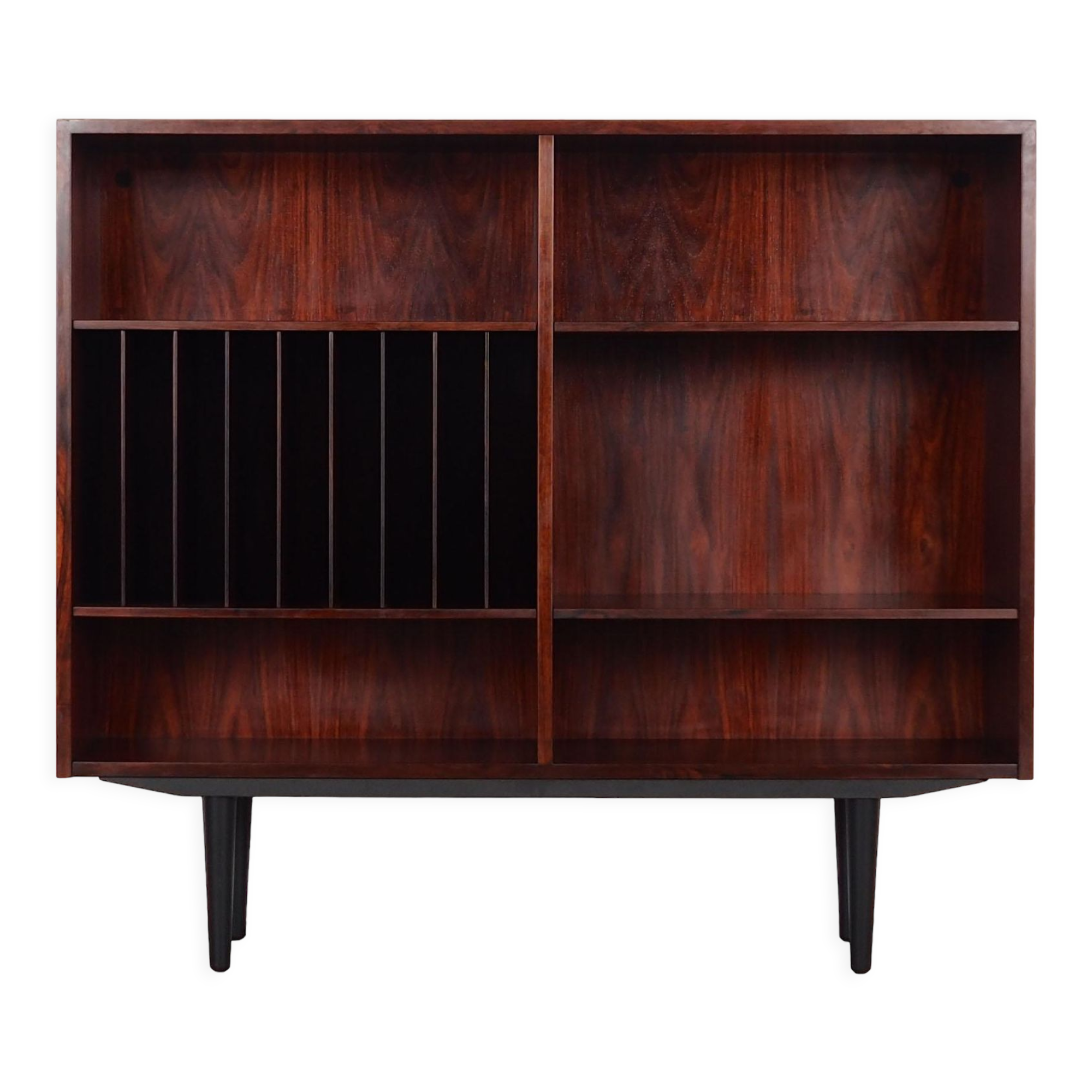 Rosewood bookcase, Danish design, 1970s, manufactured by Omann Jun