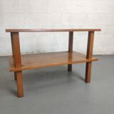 Wooden coffee table with top