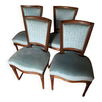 Lot de 4 chaises style Louis XVI