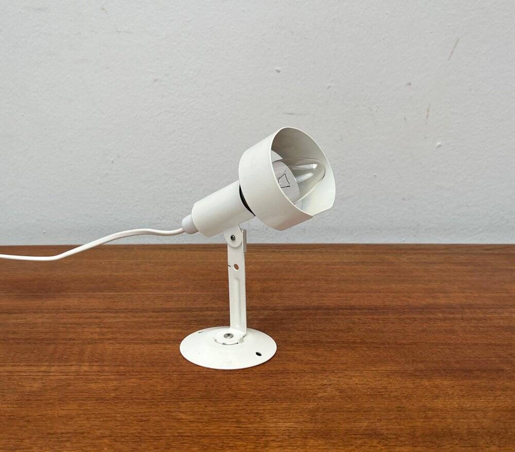 Minimalist table lamp from the postmodern space age by Ikea, 1980s.
