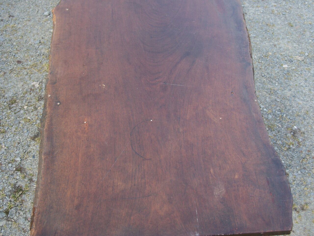 Brutalist farmhouse table