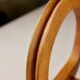 Wall lamp in oak and ceramic Guillerme and Chambron